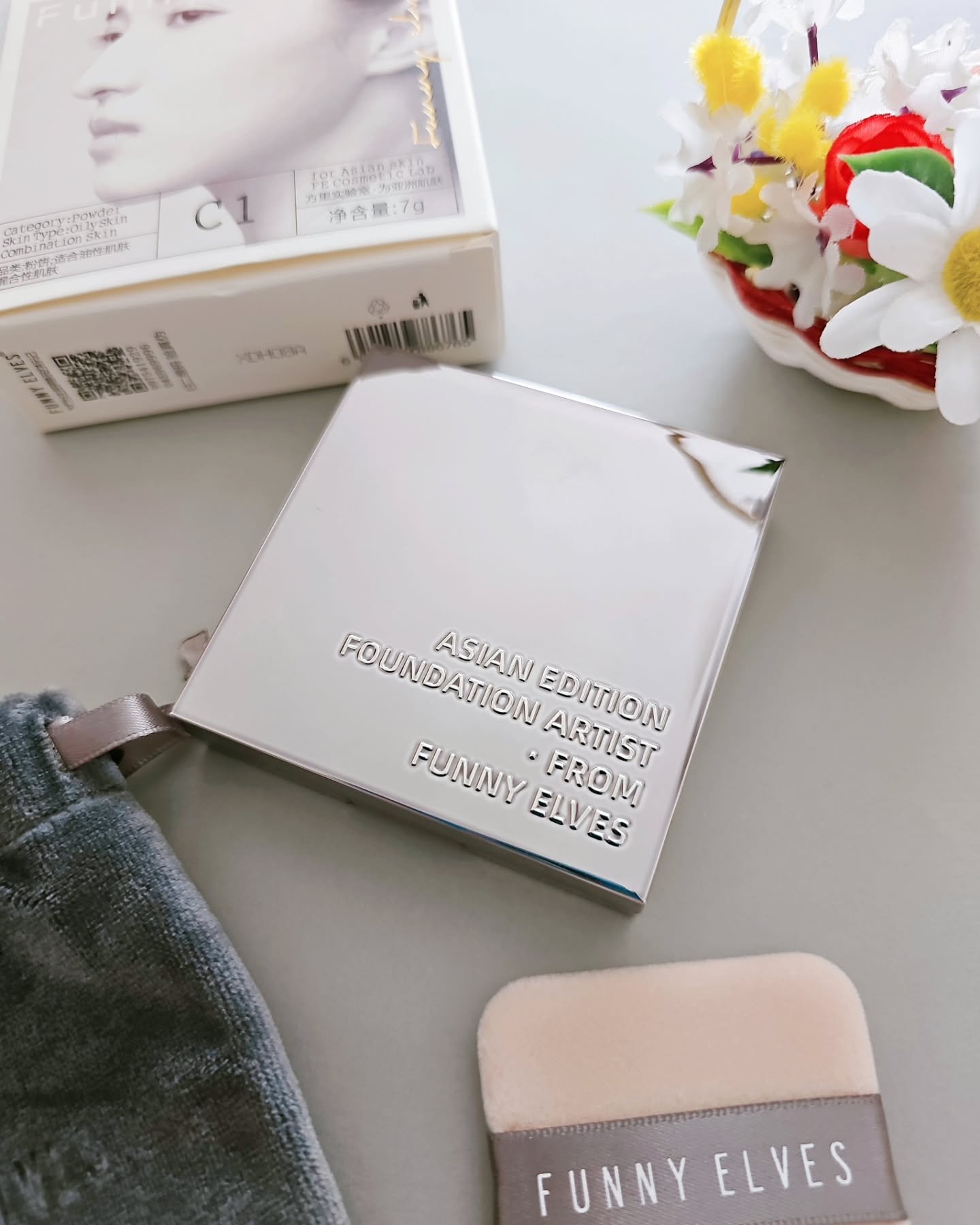 ソフトマットプレストパウダー/FUNNY ELVES方里/プレストパウダーを使ったクチコミ（2枚目）