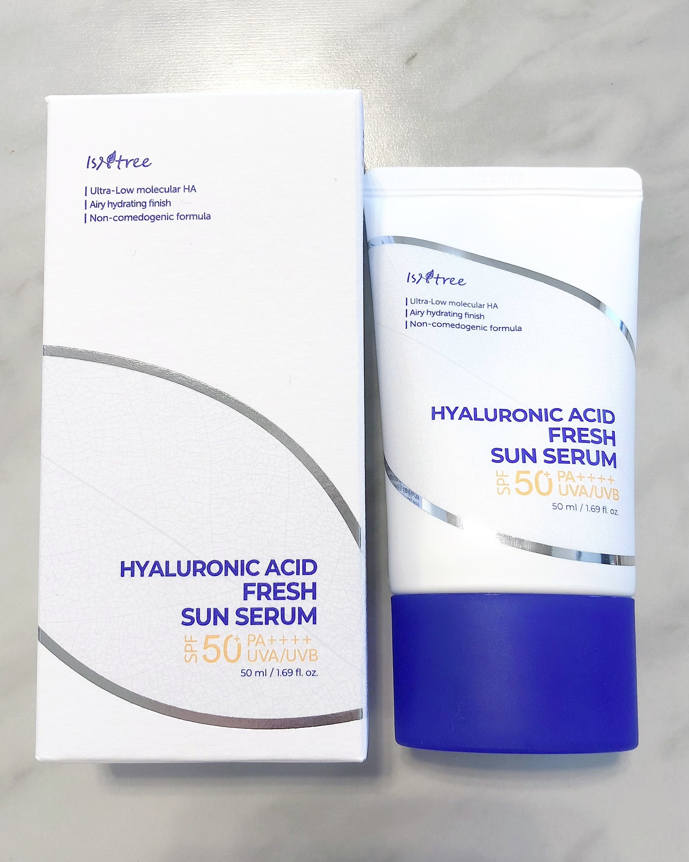 ヒアルロン酸フレッシュサンセラム/Isntree/日焼け止めクリームを使ったクチコミ（1枚目）