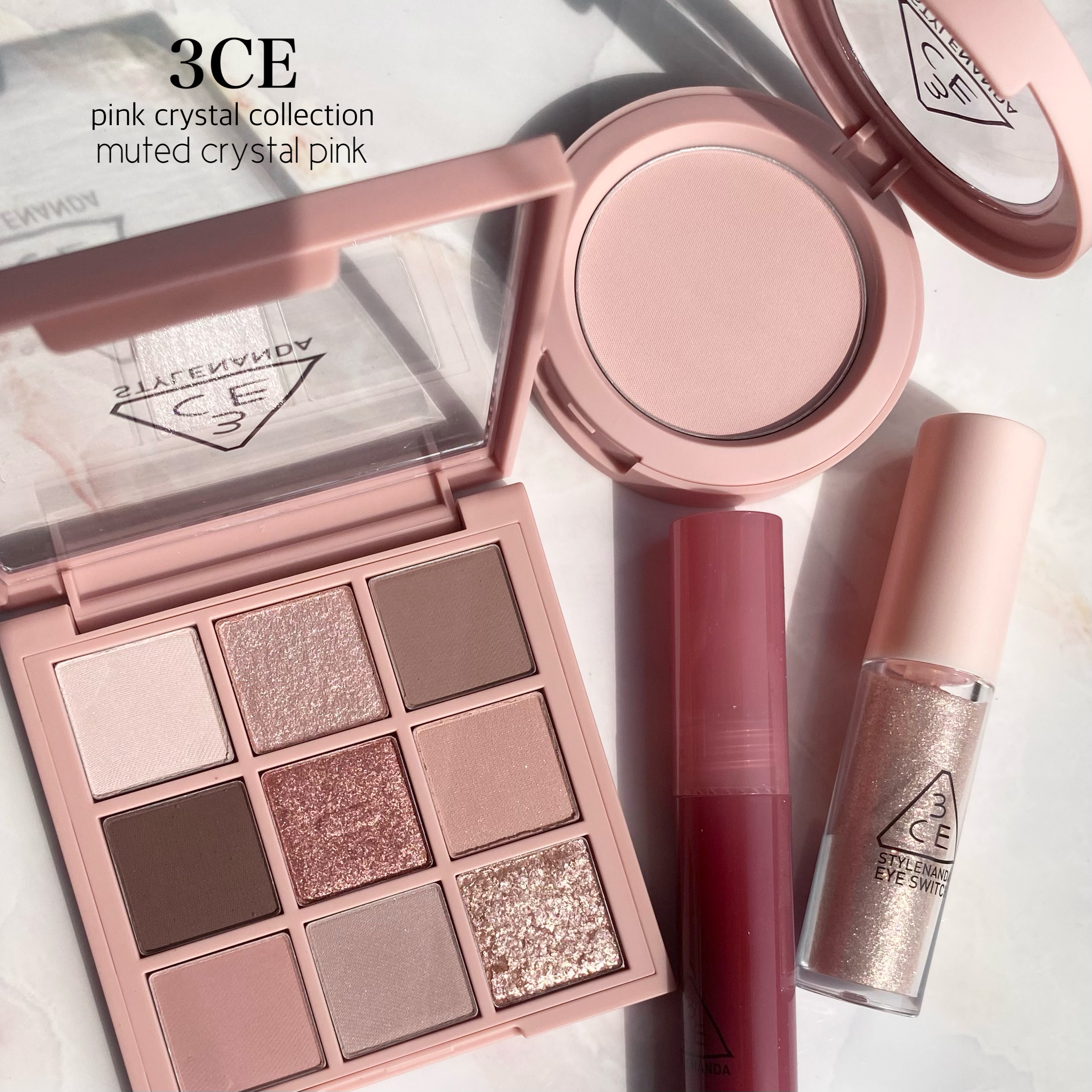 3CE マルチアイカラーパレット ノッテッドピンク（マルチアイカラーパレット M）/3CE/アイシャドウパレットを使ったクチコミ（2枚目）