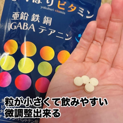 よくばりビタミン&亜鉛 鉄 GABA テアニン/エーギフト/健康サプリメントを使ったクチコミ(2枚目)