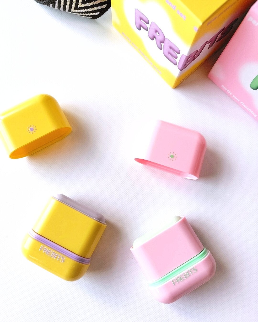 Air Fit Sun Finishing Stick 01 Pure Violet/frebits/日焼け止めスティックを使ったクチコミ(6枚目)