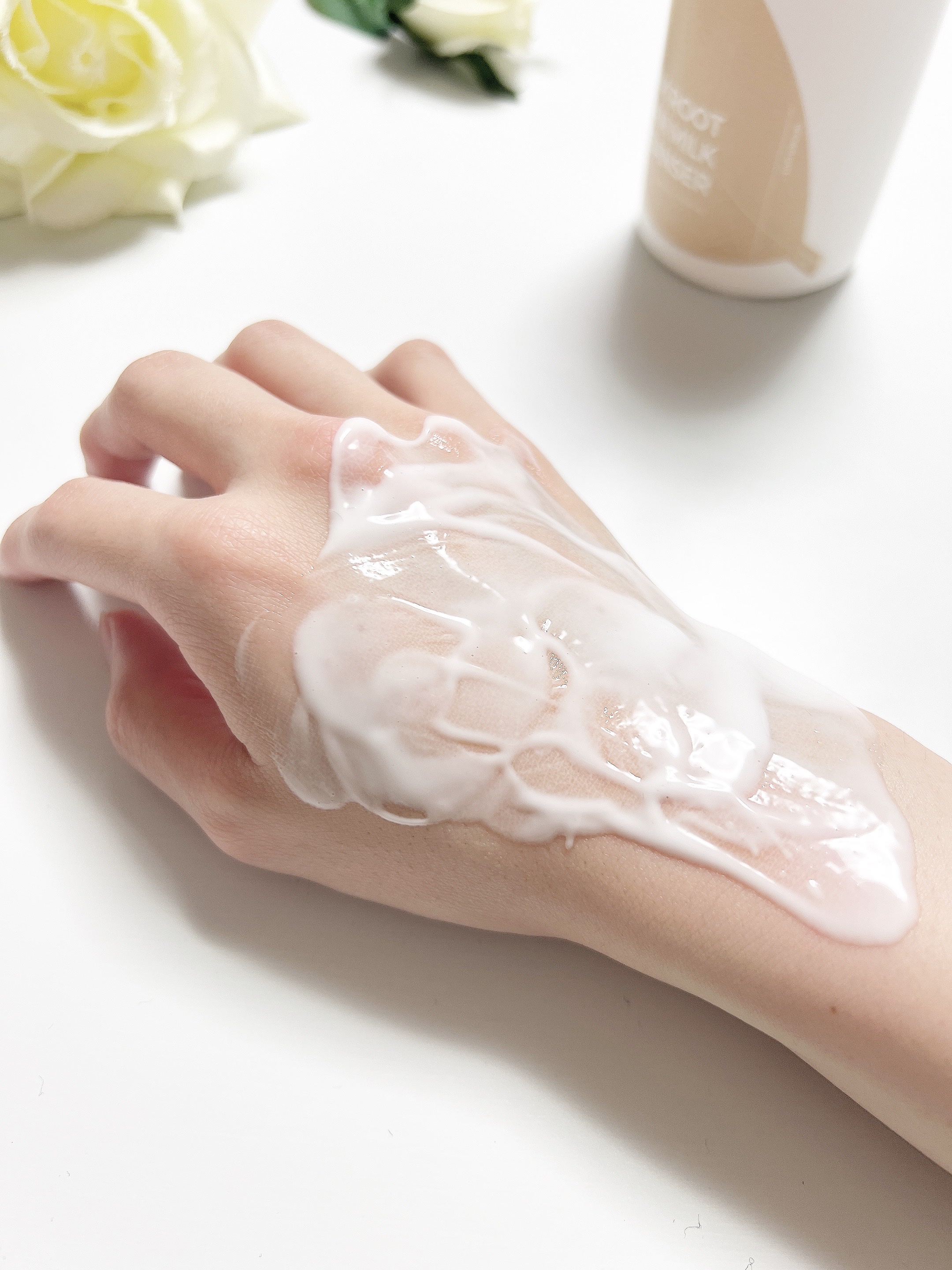 	Yam Rootヴィーガンミルククレンザー/Isntree/ミルククレンジングを使ったクチコミ（3枚目）