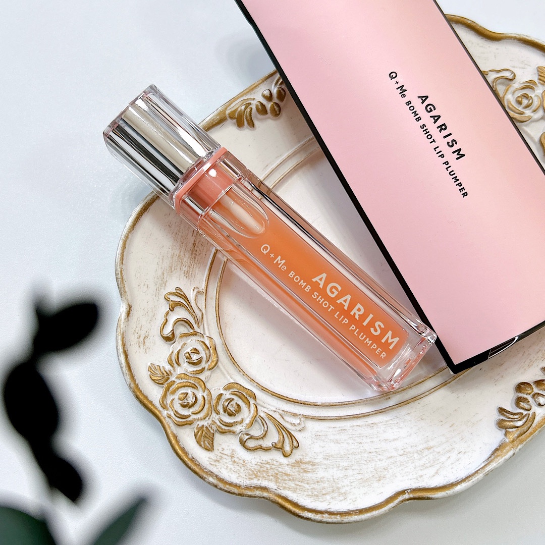 キューミ―ボムショットリッププランパー/AGARISM/リッププランパーを使ったクチコミ（2枚目）