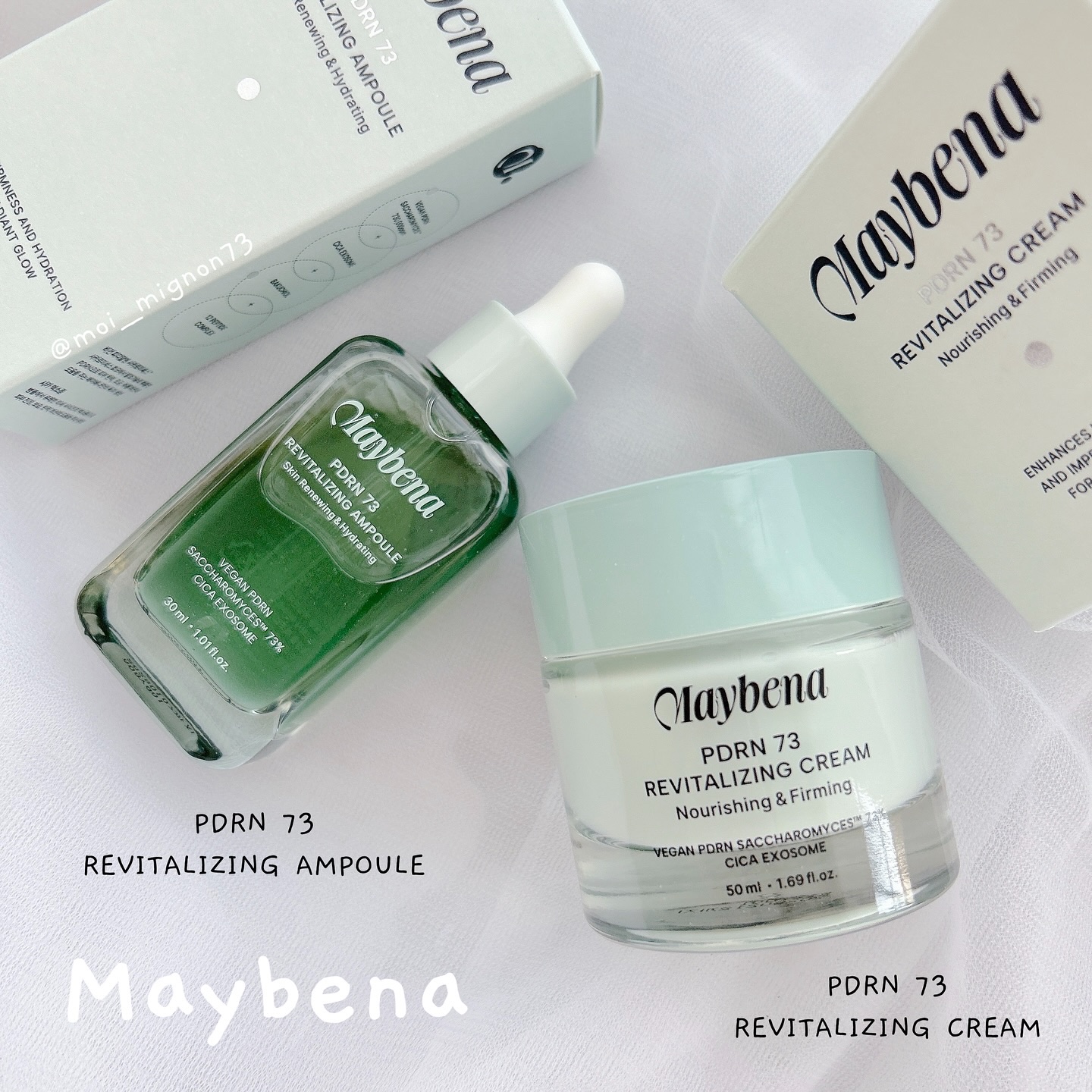 PDRN 73 リバイタライジング アンプル/MAYBENA/美容液を使ったクチコミ（1枚目）