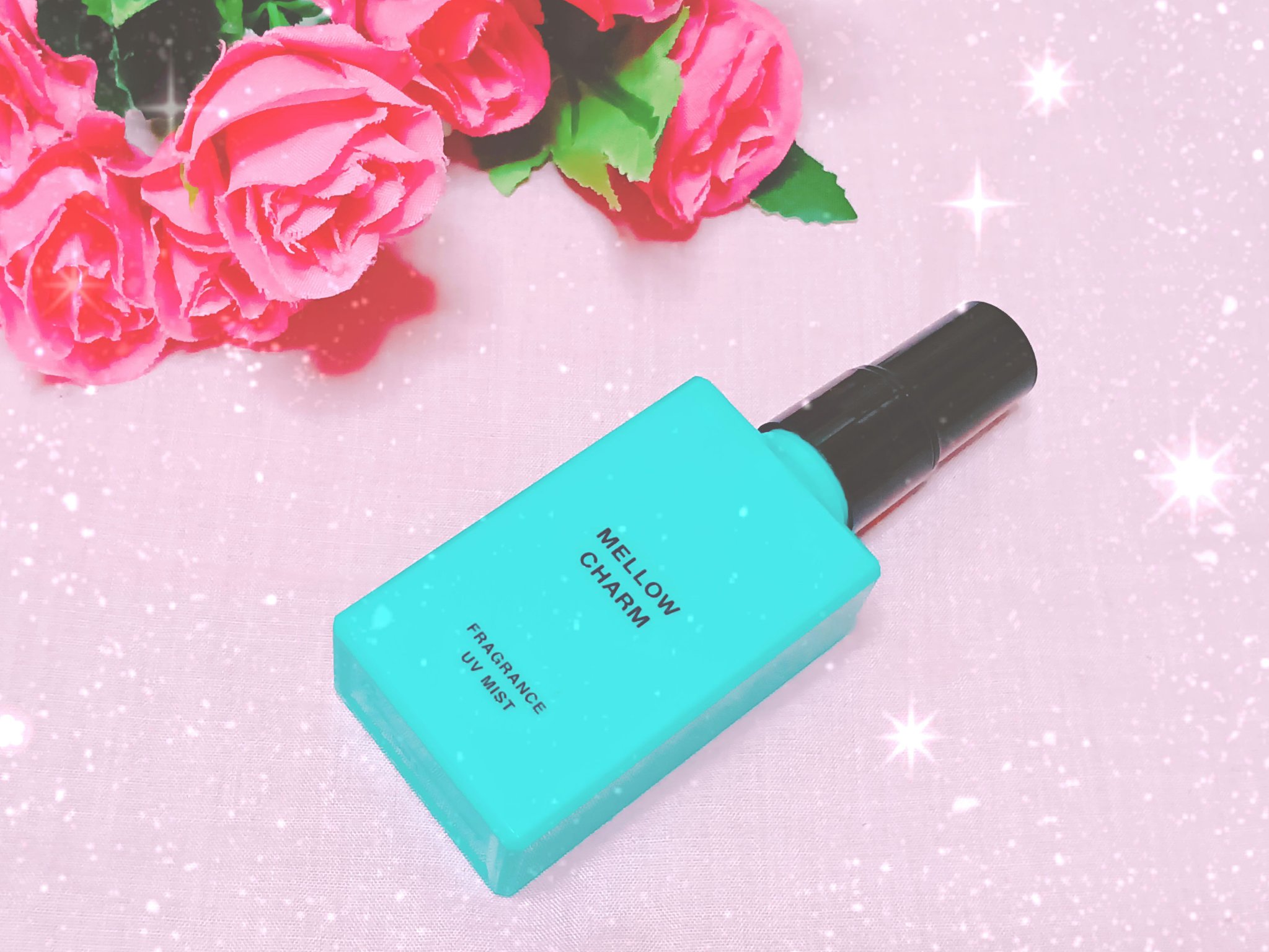 メロウチャーム フレグランスUVミスト エレガントブルーローズ/MELLOW CHARM/香水(その他)を使ったクチコミ（1枚目）