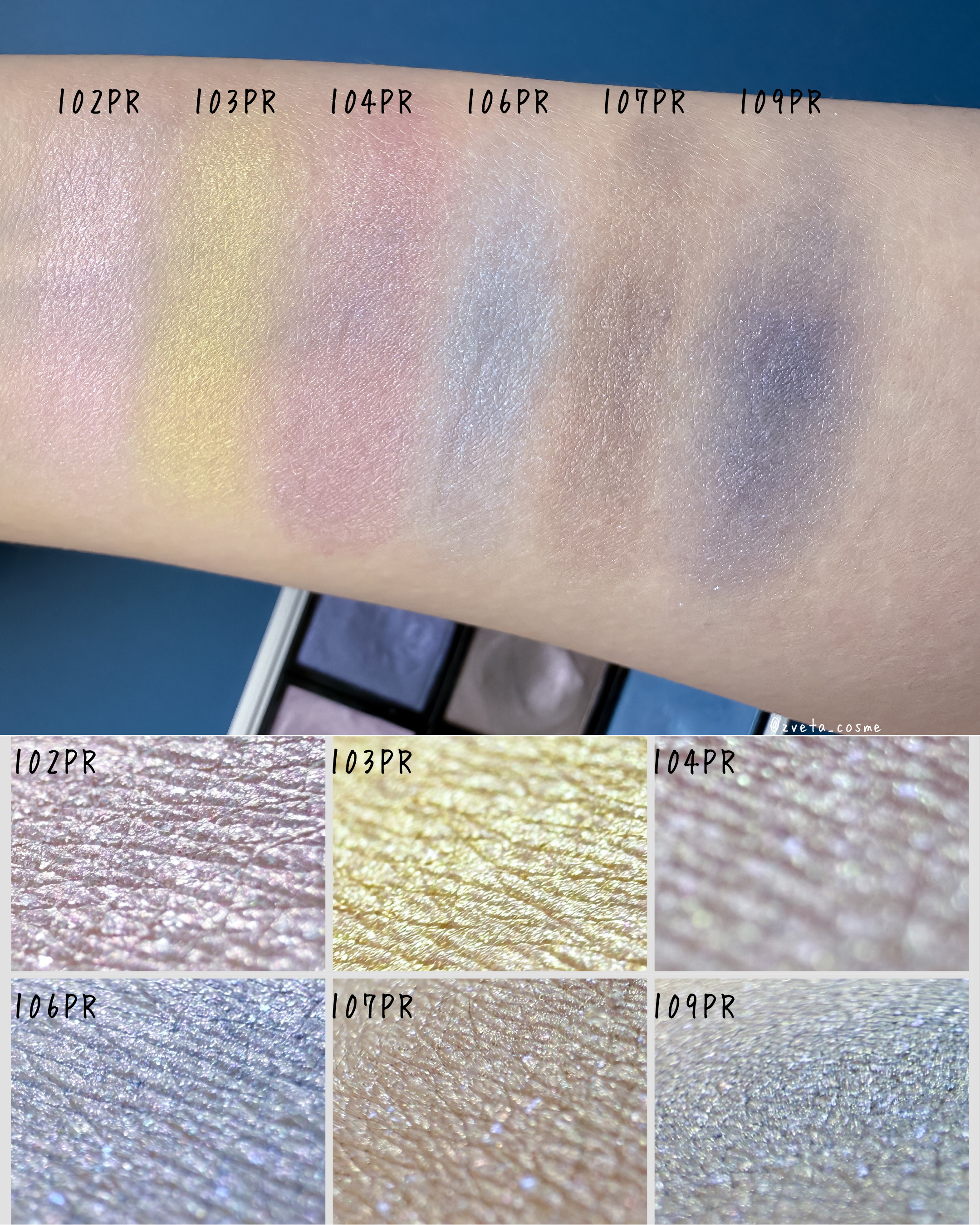  アディクション　ザ アイシャドウ プリズム/ADDICTION/単色アイシャドウを使ったクチコミ（2枚目）