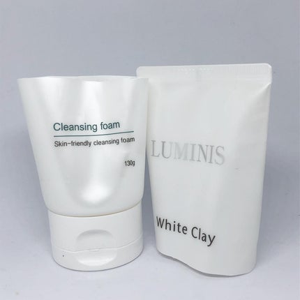 ホワイトクレイクレンジングフォーム/LUMINIS/洗顔フォームを使ったクチコミ(1枚目)