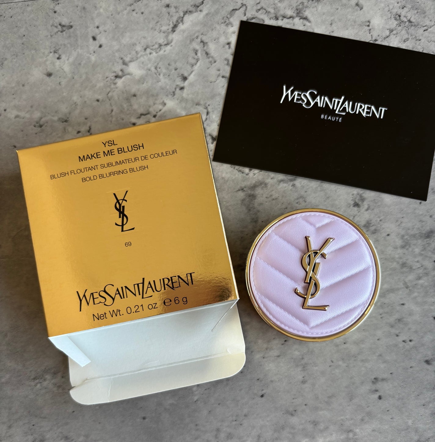 YSL メイクミーブラッシュ パウダー/YVES SAINT LAURENT BEAUTE/パウダーチークを使ったクチコミ(1枚目)