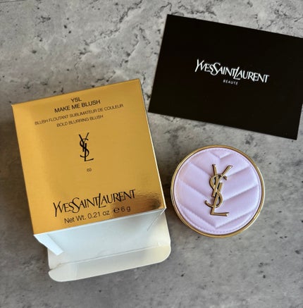 試してみた】YSL メイクミーブラッシュ パウダー YVES SAINT 試してみた】YSL メイクミーブラッシュ パウダー YVES SAINT