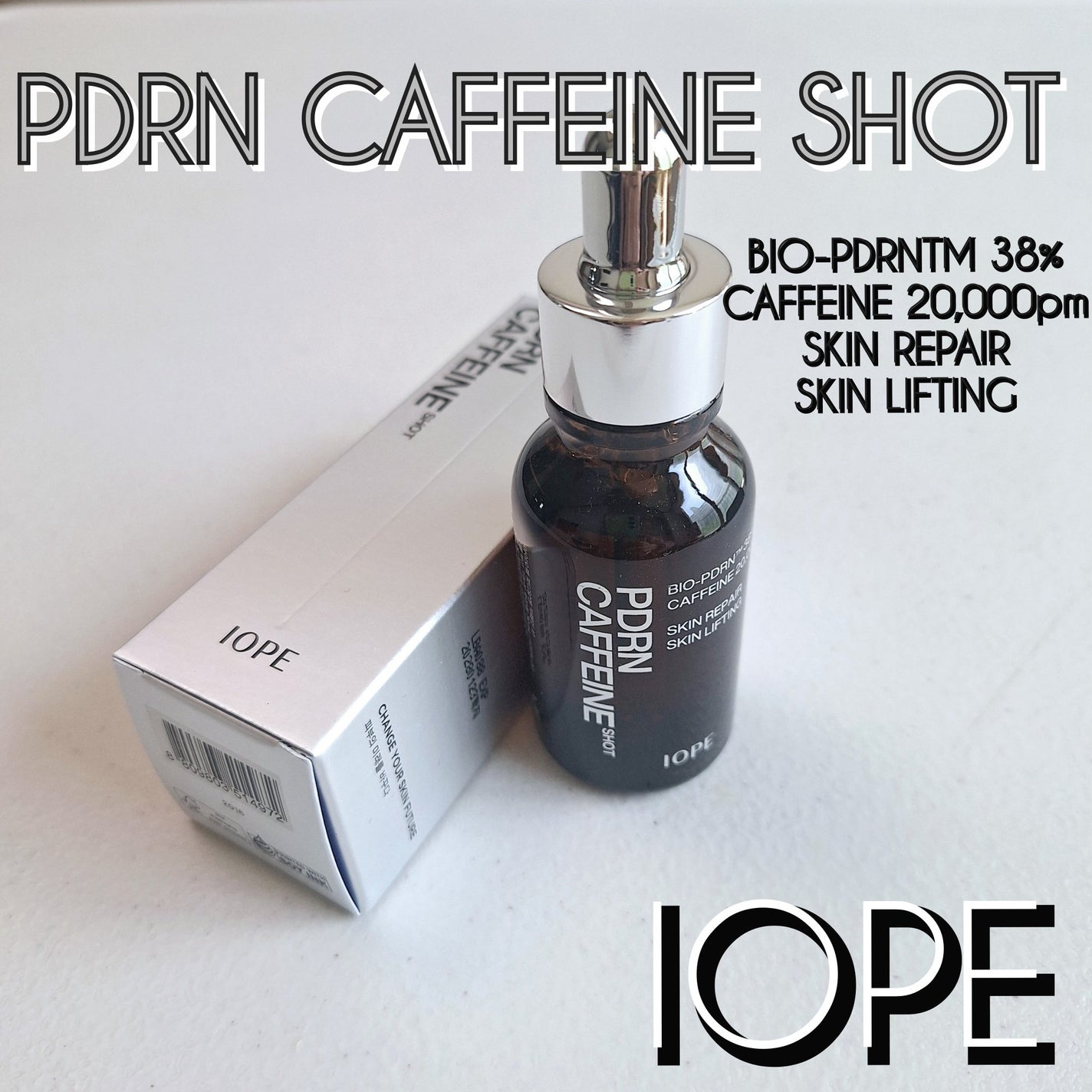 PDRNカフェインショット/IOPE/美容液を使ったクチコミ(1枚目)