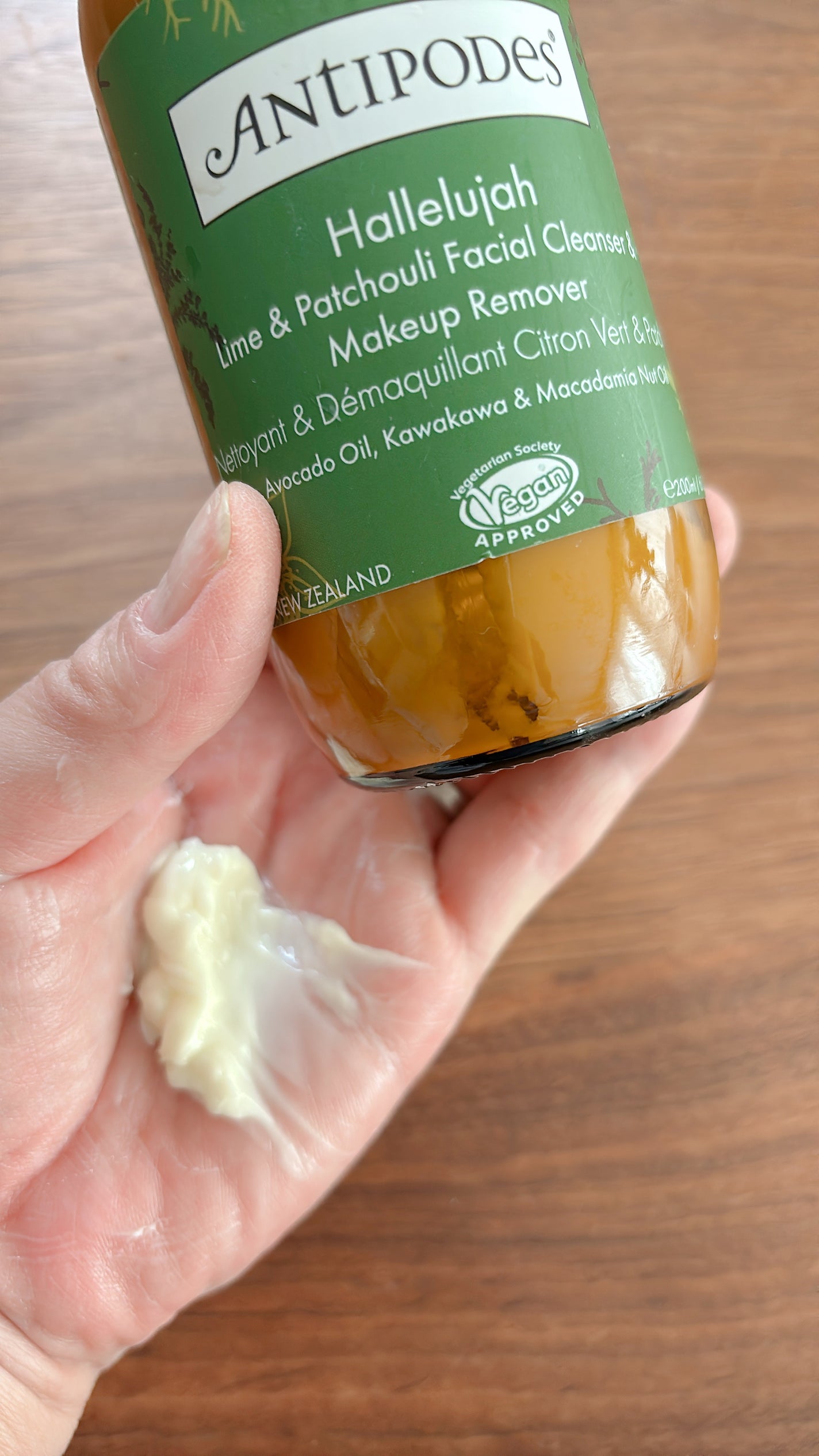 ハレルヤ ライム&パチョリ クレンザー/Antipodes/クレンジングクリームを使ったクチコミ(2枚目)