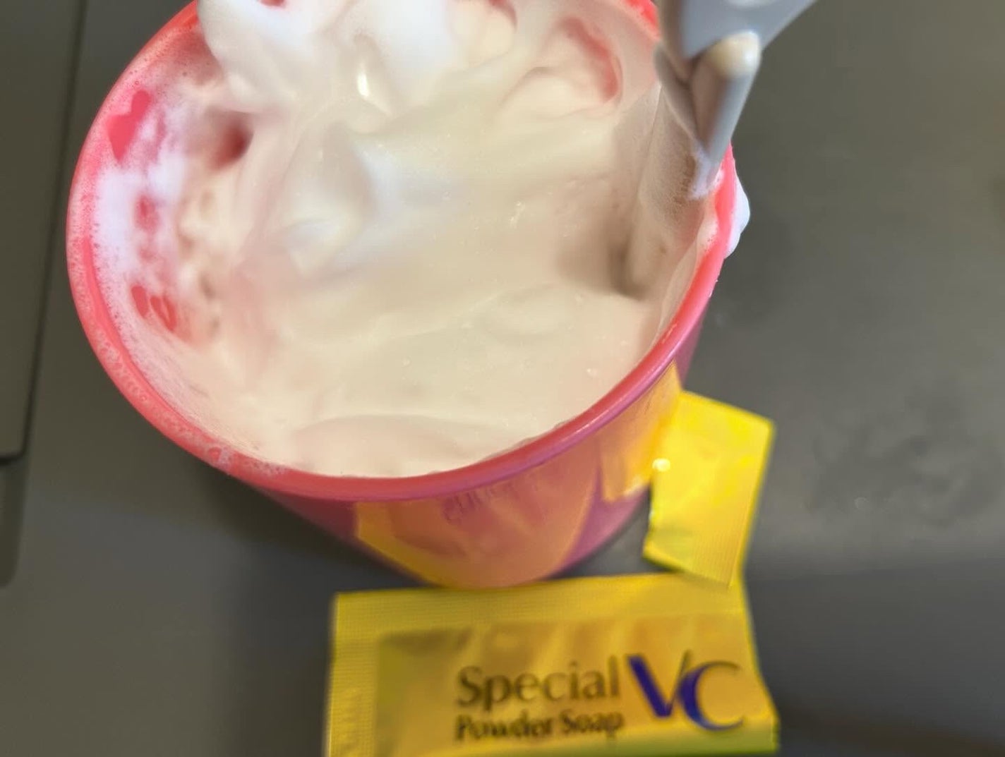 すみれホワイト@フォロバ100💅 on LIPS 「Cureの洗顔料を使ってみました♪Cureスペシャルパウダーソ..」(4枚目)