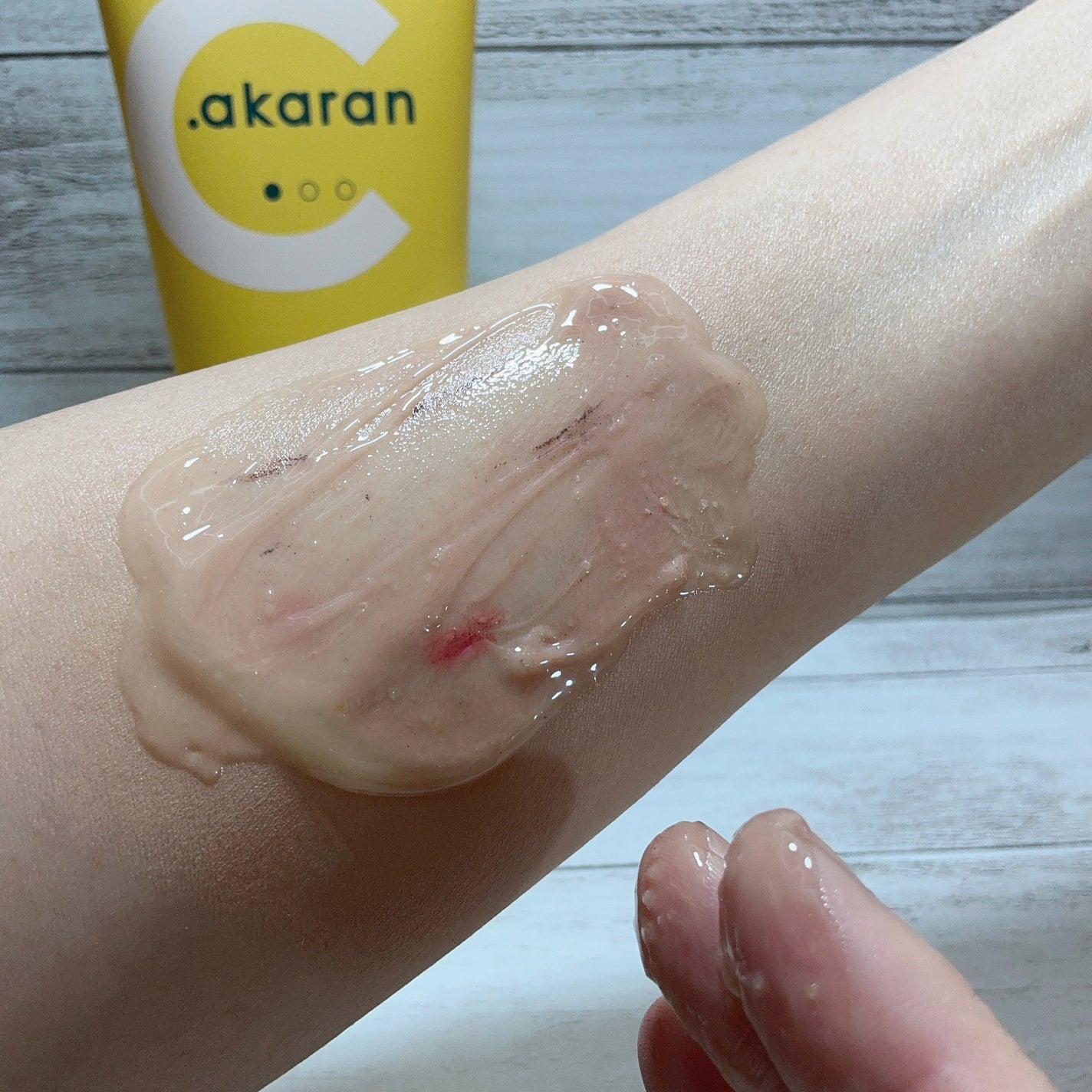 ビタバランスジェルクレンジング/.akaran/クレンジングジェルを使ったクチコミ(7枚目)