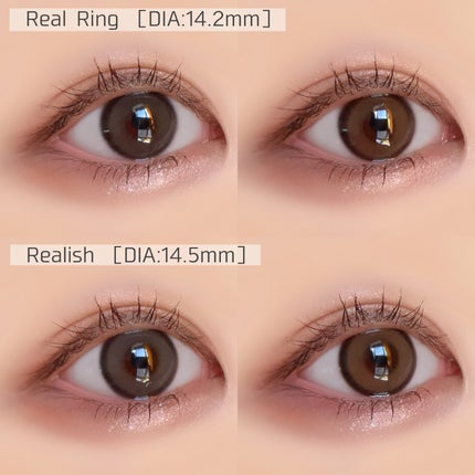 Real Ring 1day/OLENS/ワンデー(1DAY)カラコンを使ったクチコミ(7枚目)