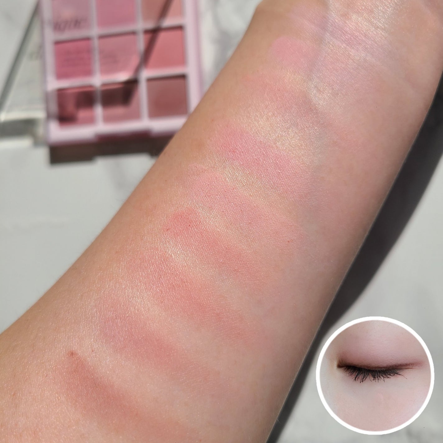 シャドウパレット/dasique/アイシャドウパレットを使ったクチコミ(3枚目)