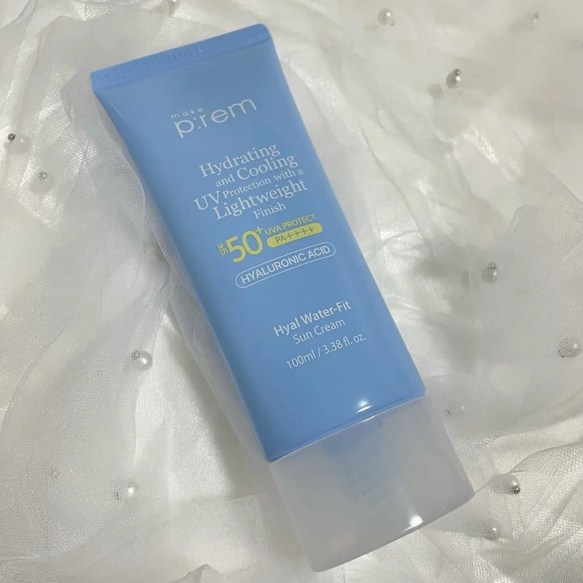 ヒアル ウォーターフィットサンクリーム/make prem/日焼け止めクリームを使ったクチコミ(1枚目)
