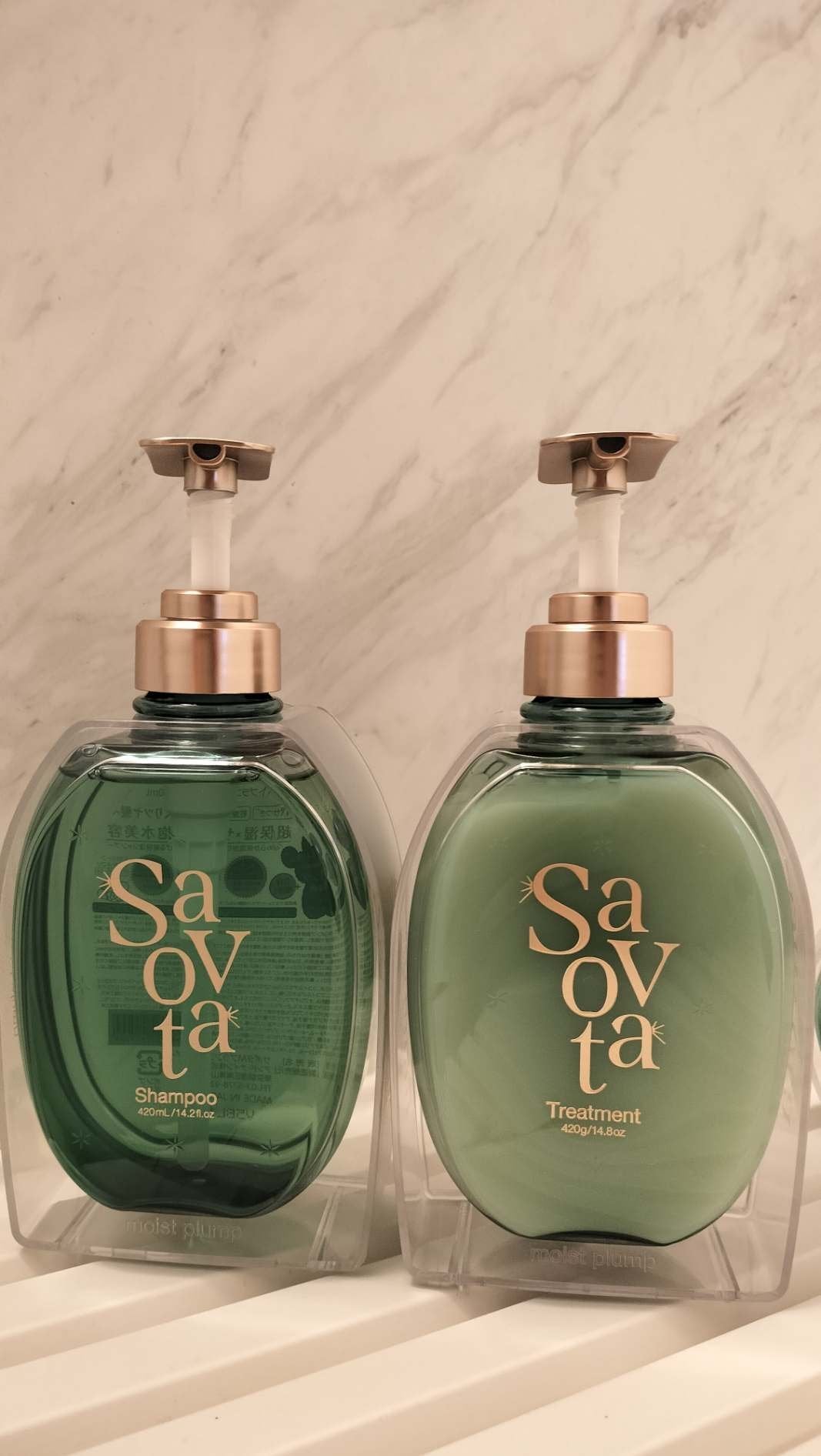 サボンドサボタ モイストプランプシャンプー/ヘアトリートメント/Savon du Savota/シャンプー・コンディショナーを使ったクチコミ(2枚目)