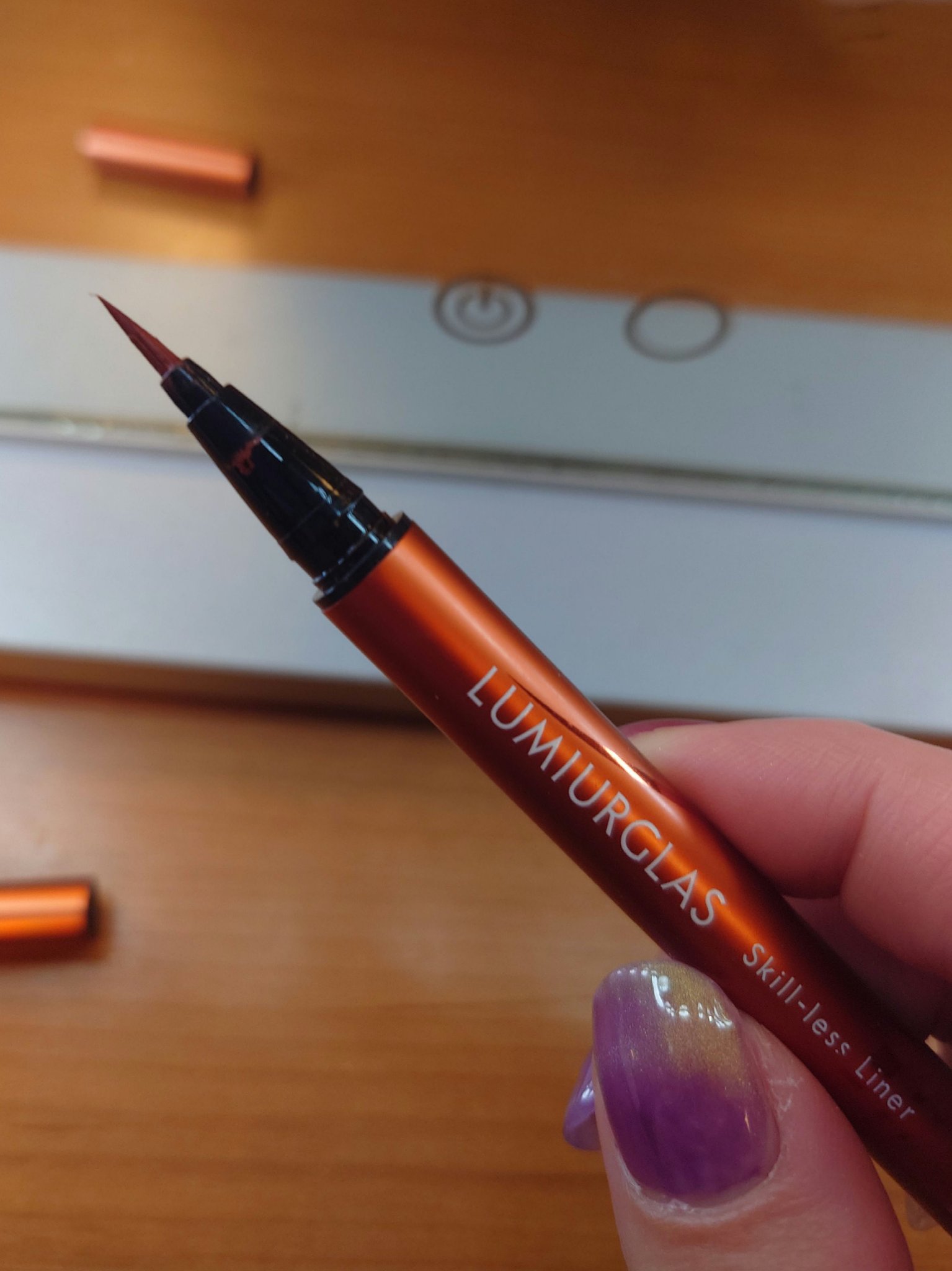 スキルレスライナー/LUMIURGLAS/リキッドアイライナーを使ったクチコミ（2枚目）
