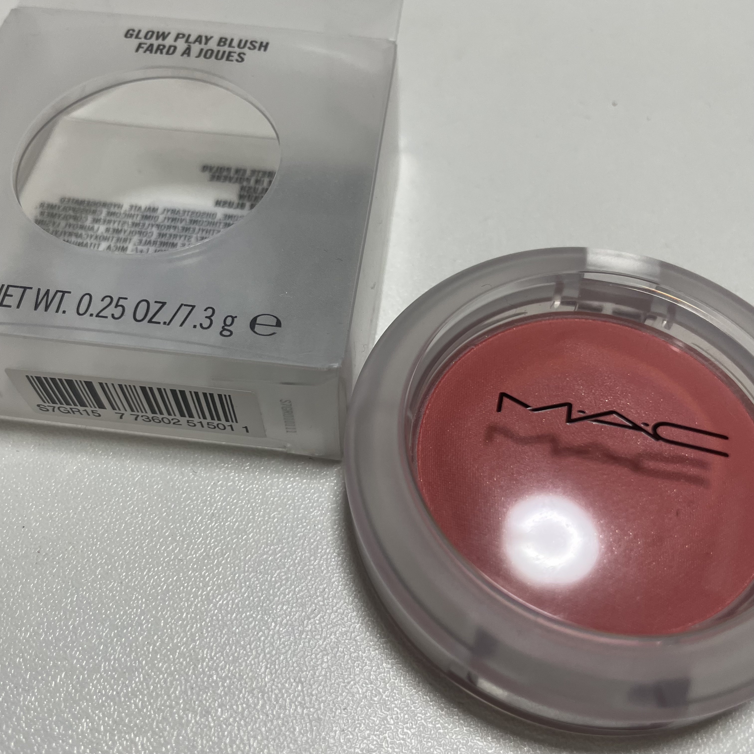 グロー プレイ ブラッシュ チアー アップ/M・A・C/ジェル・クリームチークを使ったクチコミ（1枚目）