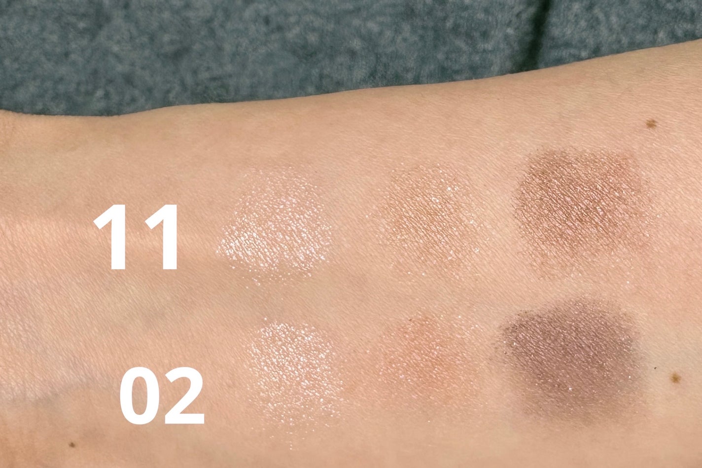 トーンアップアイシャドウ/CEZANNE/アイシャドウパレットを使ったクチコミ(2枚目)