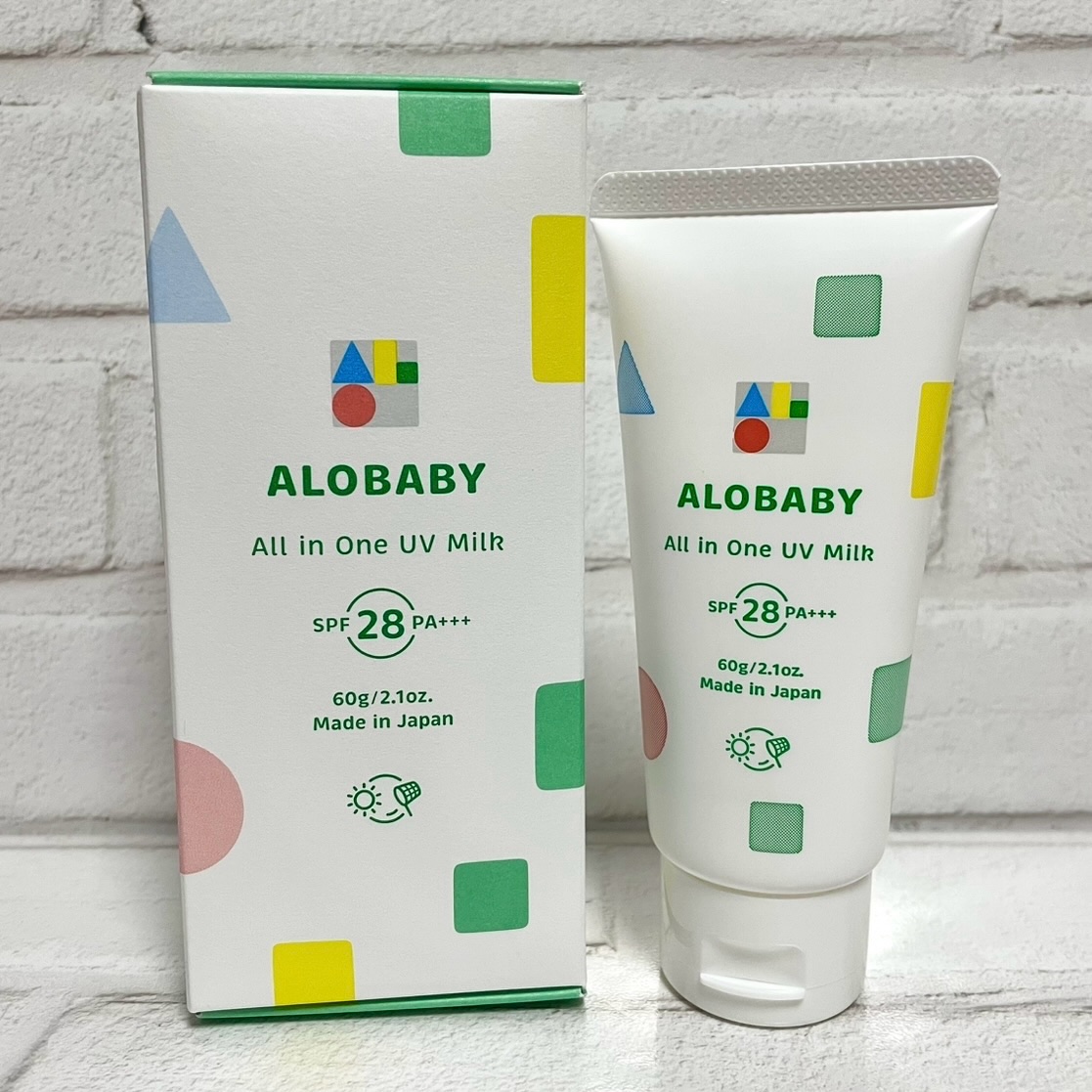 アロベビー オールインワンUVミルク/ALOBABY/日焼け止めミルクを使ったクチコミ（1枚目）