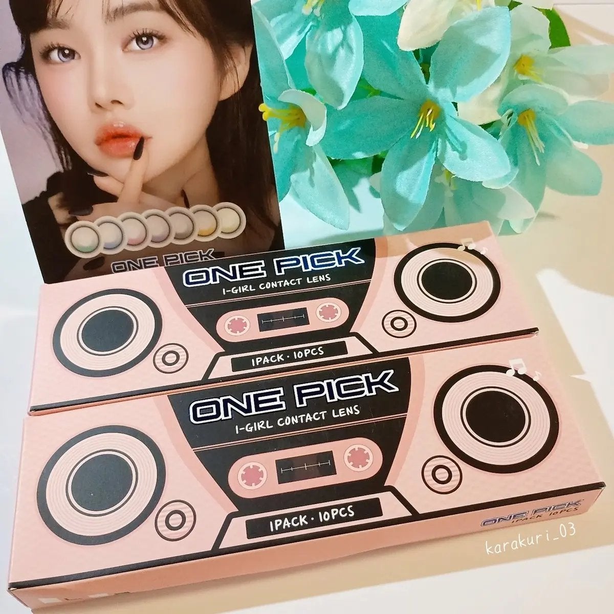 I-GIRL ONE PICK/蜜のレンズ/1ヶ月(1MONTH)カラコンを使ったクチコミ(1枚目)