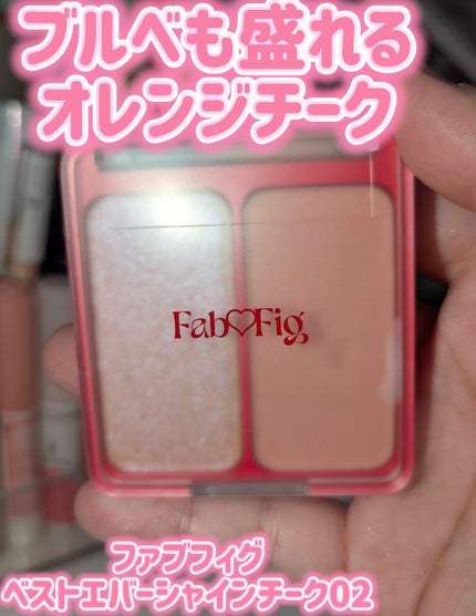 べストエバーシャインチーク/Fab Fig/パウダーチークを使ったクチコミ(1枚目)
