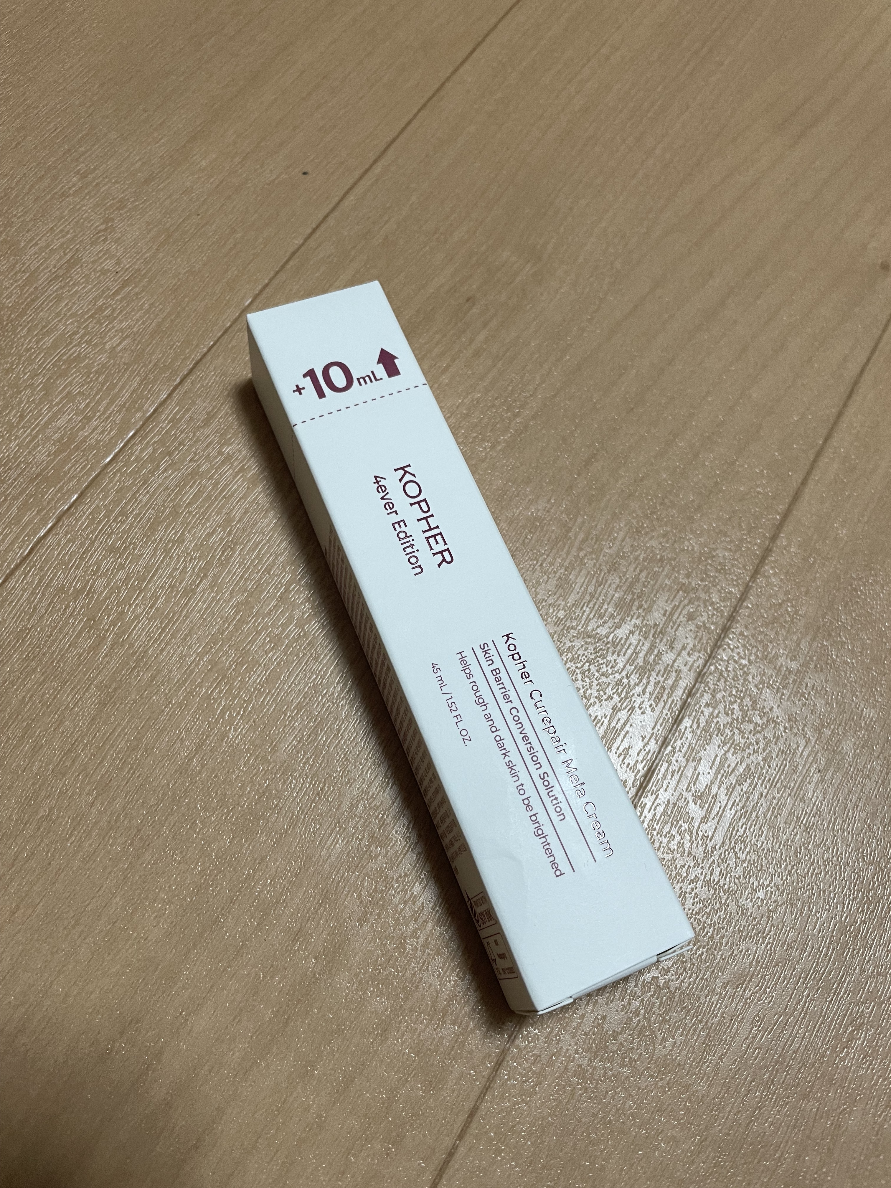 CUREPAIR MELA CREAM /KOPHER/フェイスクリームを使ったクチコミ（1枚目）