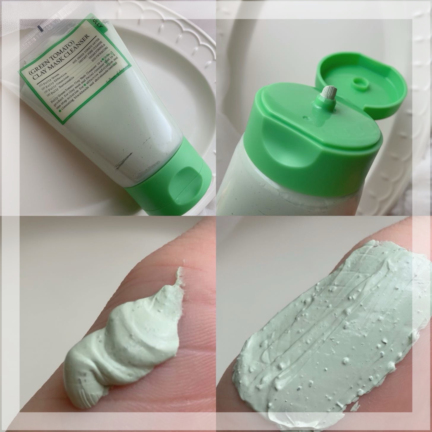 グリーントマトクレイマスククレンザー/FULLY/洗い流すパック・マスクを使ったクチコミ（2枚目）