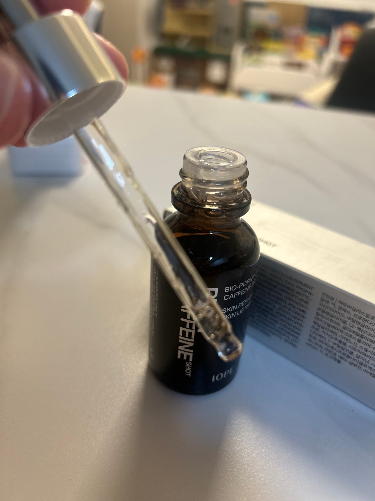 PDRNカフェインショット/IOPE/美容液を使ったクチコミ(4枚目)