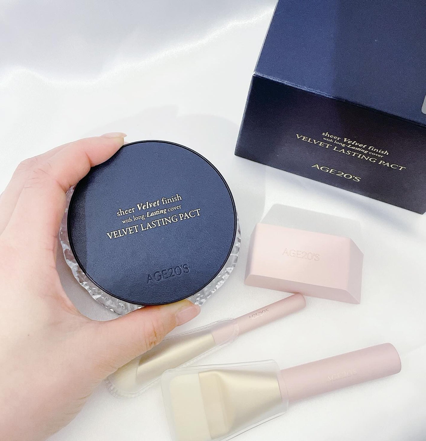 ヴェルヴェットラスティングパクト/AGE20’s/その他ファンデーションを使ったクチコミ(1枚目)