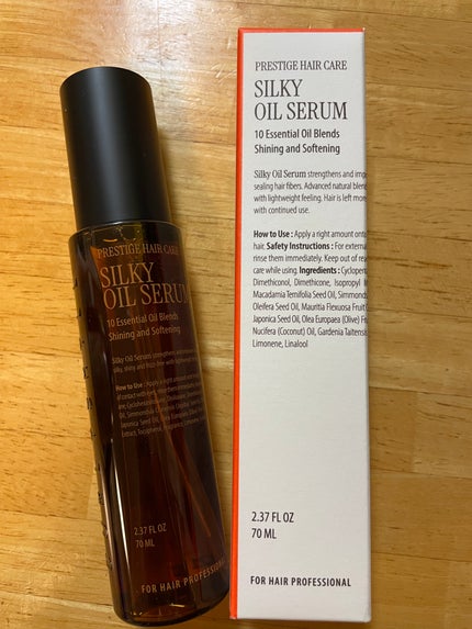 SILKY OIL SERUM/CULRY SHYLL/ヘアオイルを使ったクチコミ(1枚目)