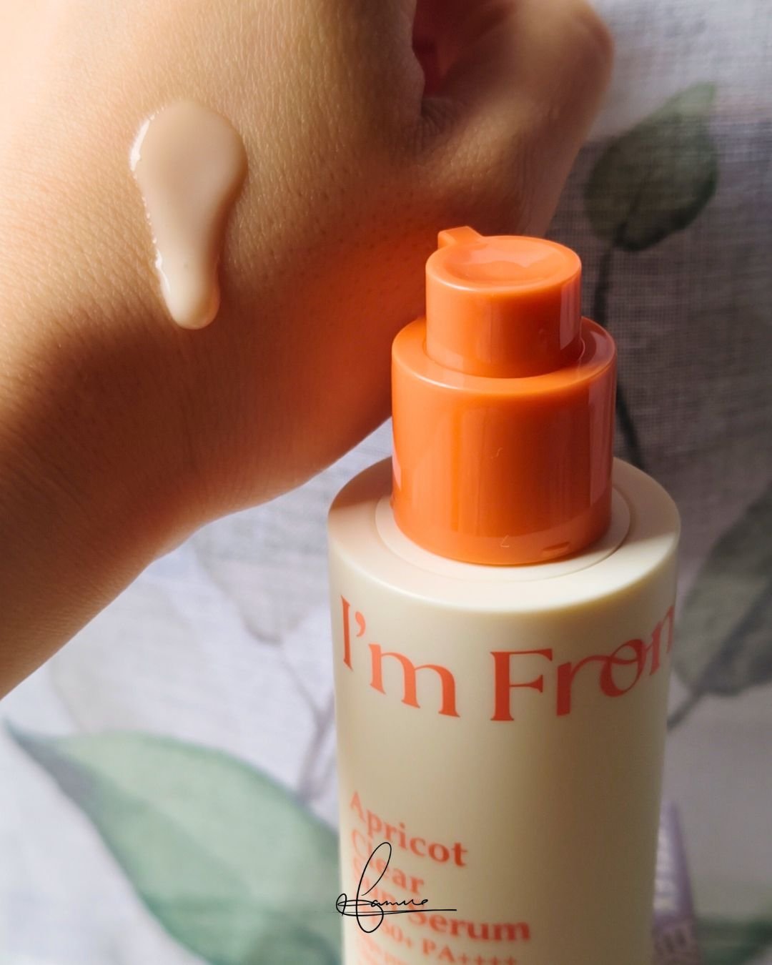 アプリコットクリアサンセラム/I'm from/日焼け止めローションを使ったクチコミ（2枚目）