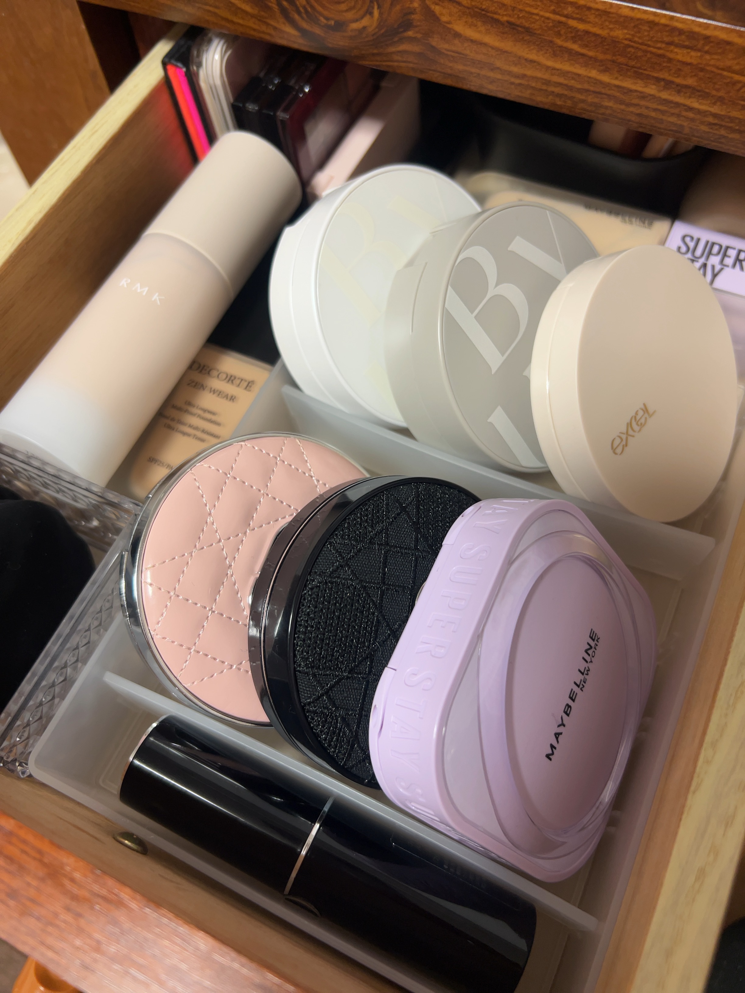 ポリプロピレンデスク内整理トレー４/無印良品/その他を使ったクチコミ（3枚目）