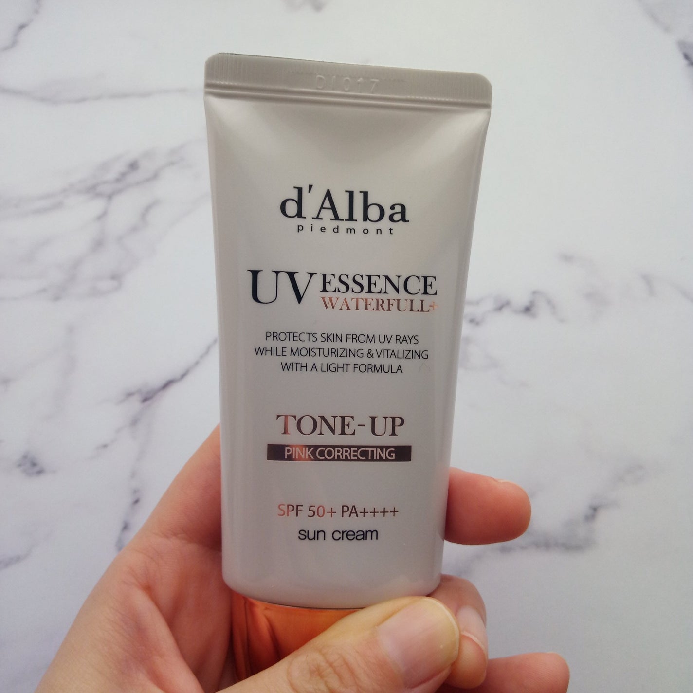 ウォータフルトーンアップサンクリーム/ダルバ/日焼け止めクリームを使ったクチコミ(2枚目)