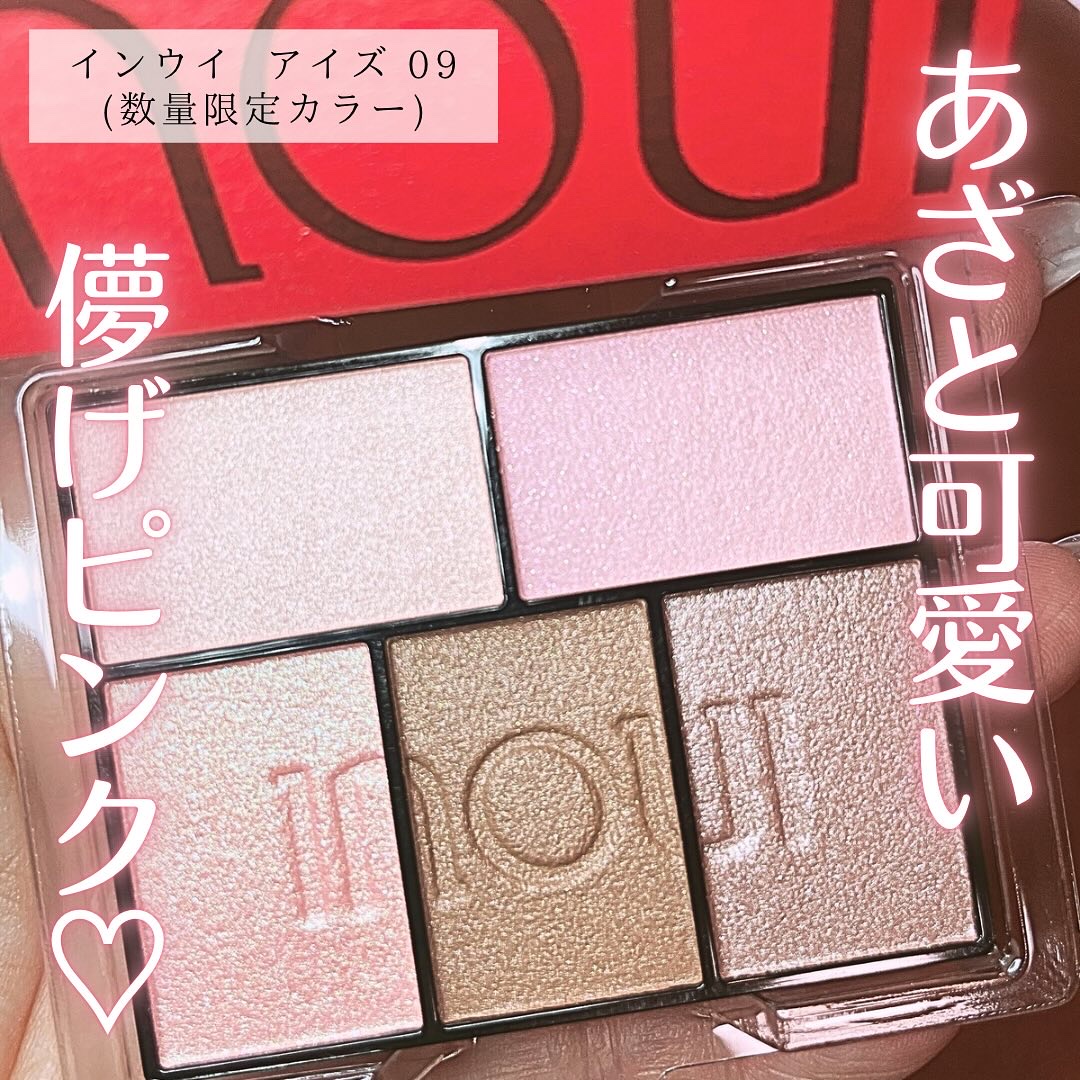 インウイ アイズ/INOUI/アイシャドウパレットを使ったクチコミ（1枚目）