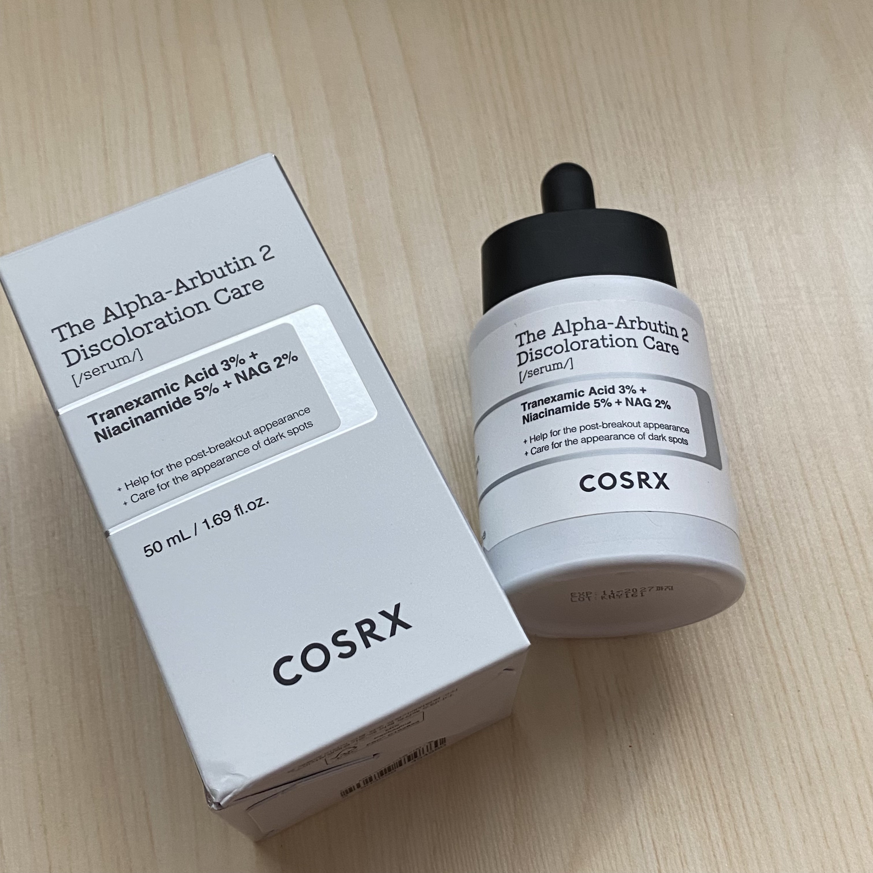 RXザ・アルファアルブチン2 ニキビ跡ケアセラム/COSRX/美容液を使ったクチコミ（2枚目）