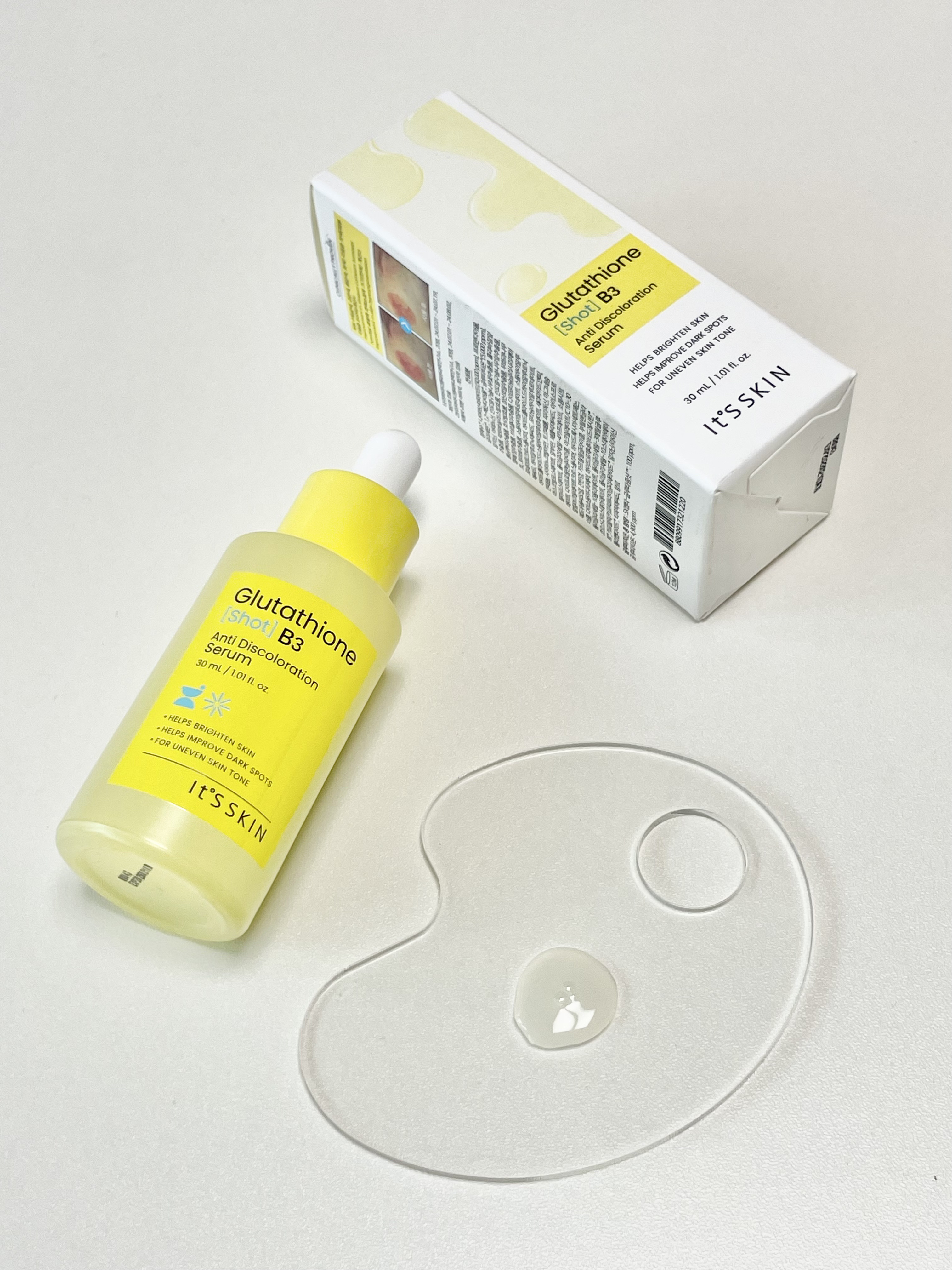グルタチオンショットB3シミ跡セラム/It's skin/美容液を使ったクチコミ（3枚目）