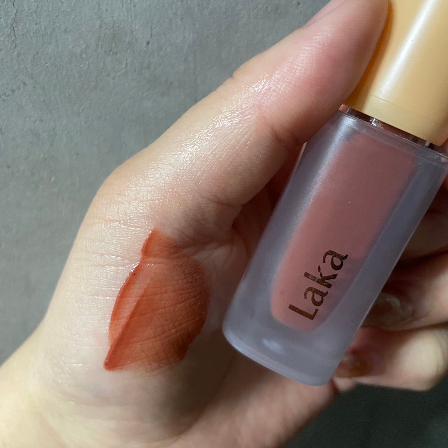 フルーティーグラムティント/Laka/リップティントを使ったクチコミ(1枚目)