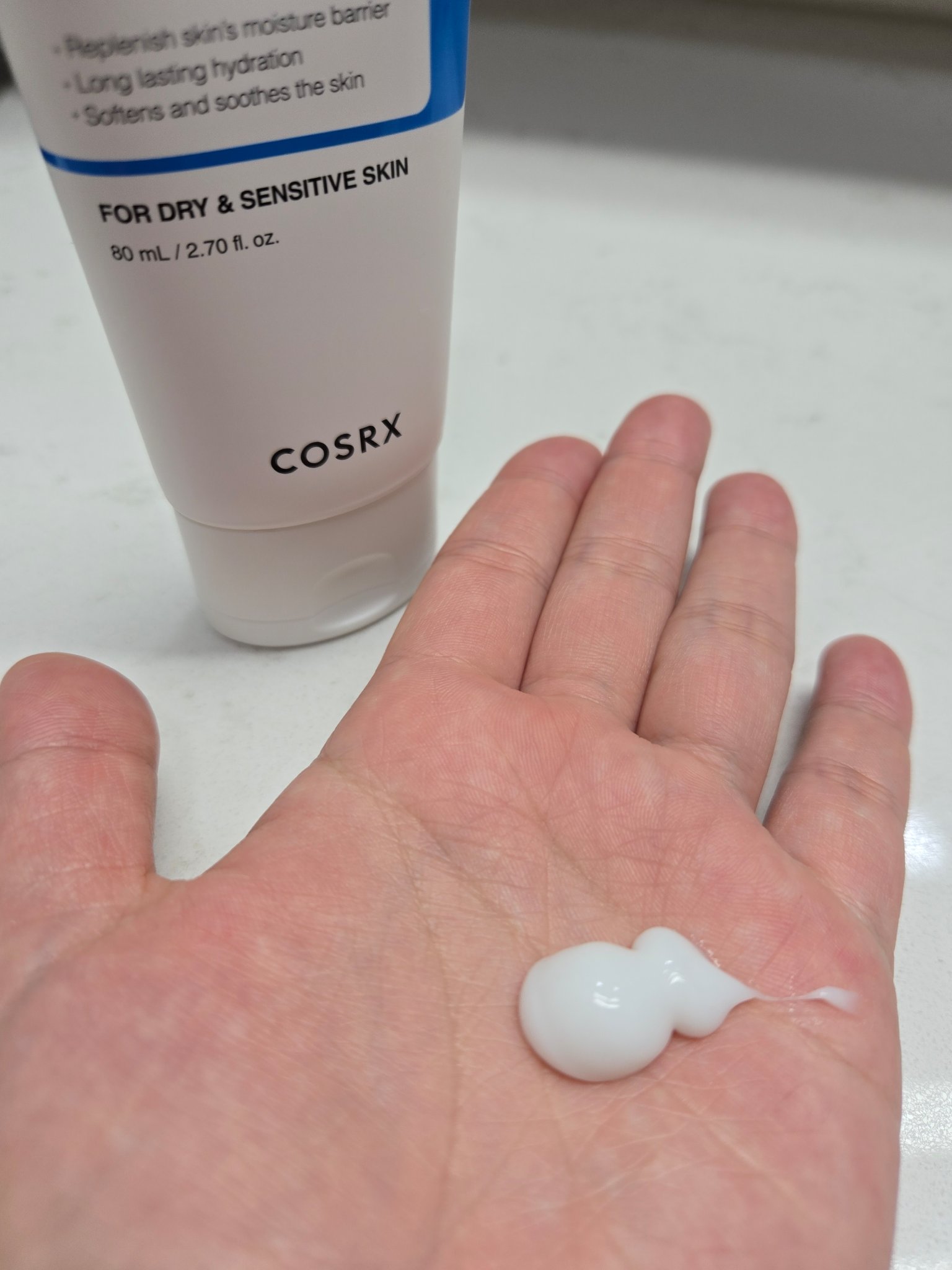 RXザ・セラミドスキンバリアモイスチャライザー/COSRX/フェイスクリームを使ったクチコミ（2枚目）