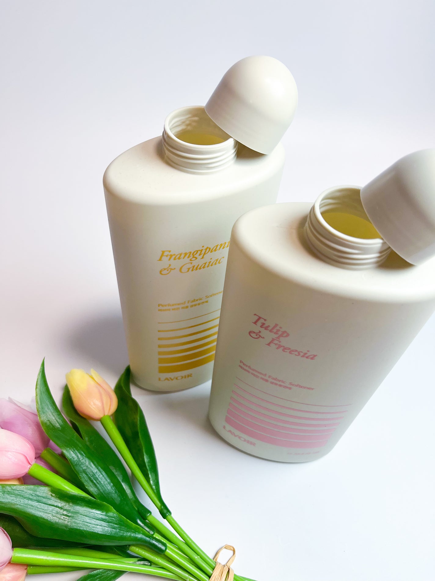 パフュームヴィーガン柔軟剤 チューリップ&フリージア/LAVOIR/柔軟剤を使ったクチコミ(3枚目)