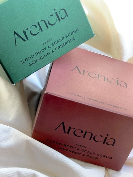フレッシュクラウドスクラブ ラベンダー&ペア/アレンシア/ボディスクラブを使ったクチコミ(9枚目)