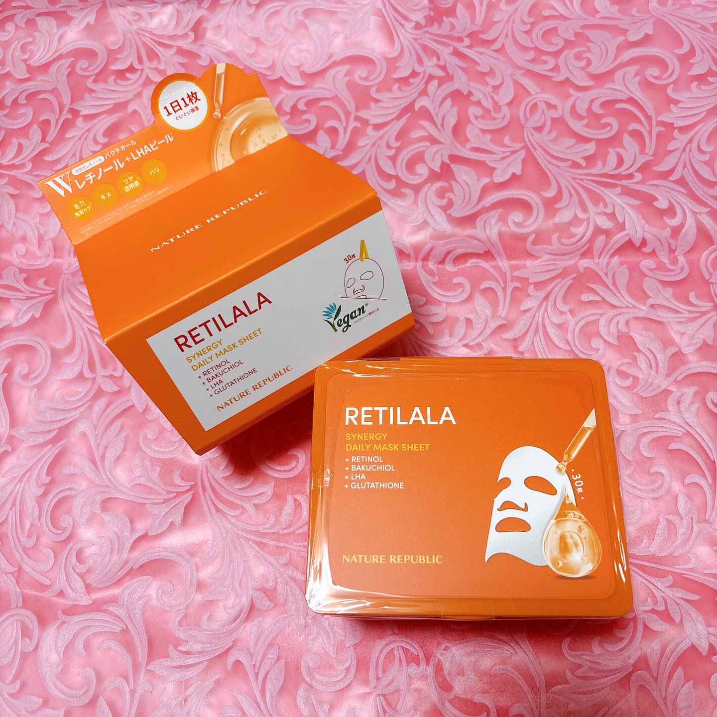 レチララ デイリーシートマスク/ネイチャーリパブリック/シートマスク・パックを使ったクチコミ（1枚目）