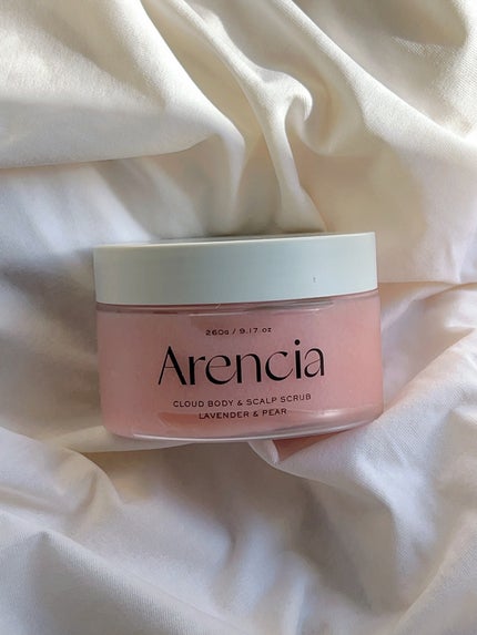 フレッシュクラウドスクラブ ラベンダー&ペア/アレンシア/ボディスクラブを使ったクチコミ(1枚目)