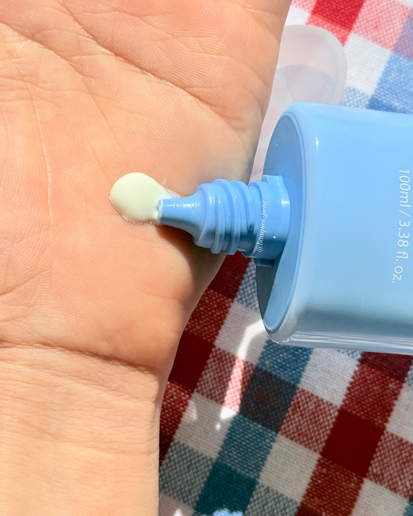 ヒアル ウォーターフィットサンクリーム/make prem/日焼け止めクリームを使ったクチコミ（3枚目）