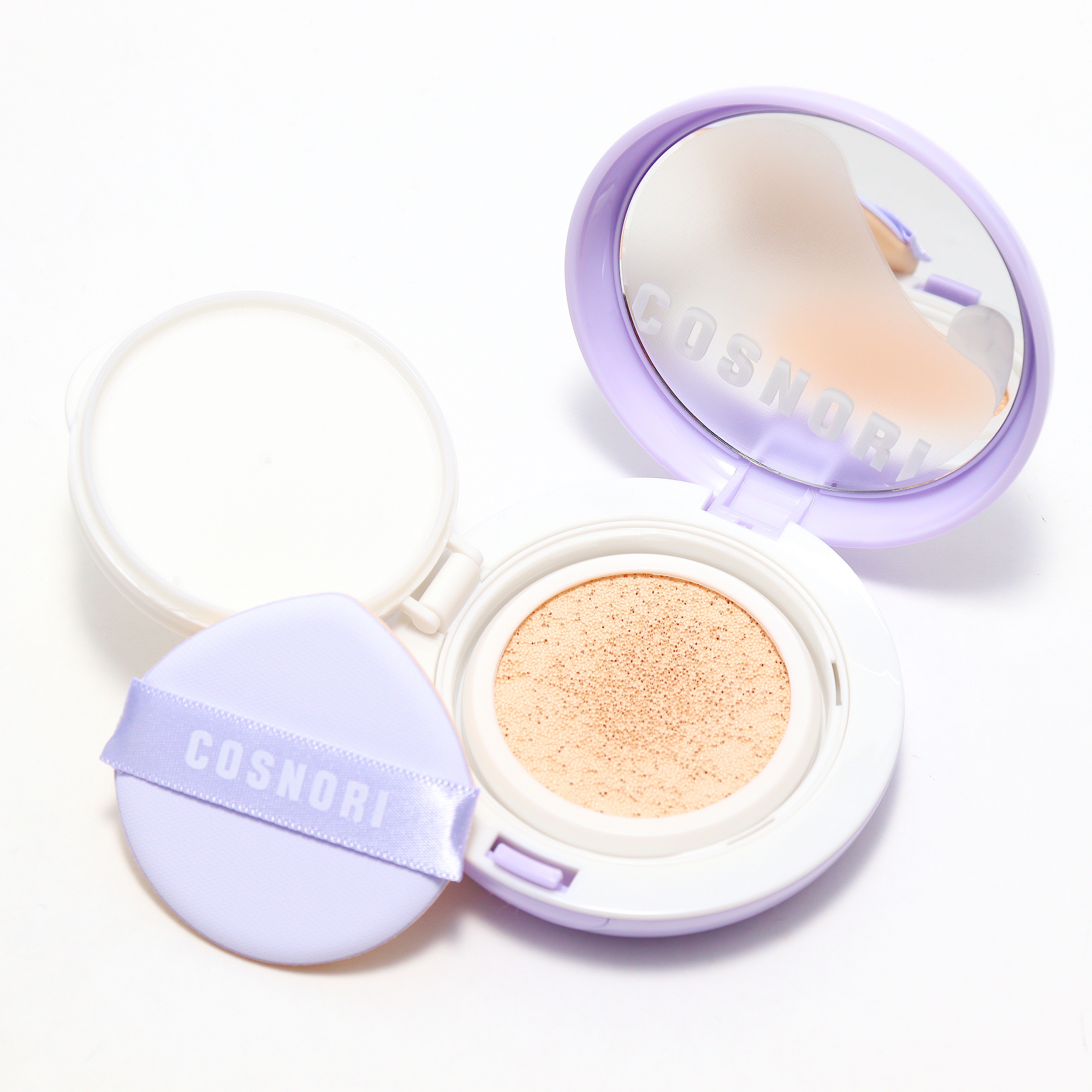 パンテノールバリアクッション/COSNORI/クッションファンデーションを使ったクチコミ（2枚目）