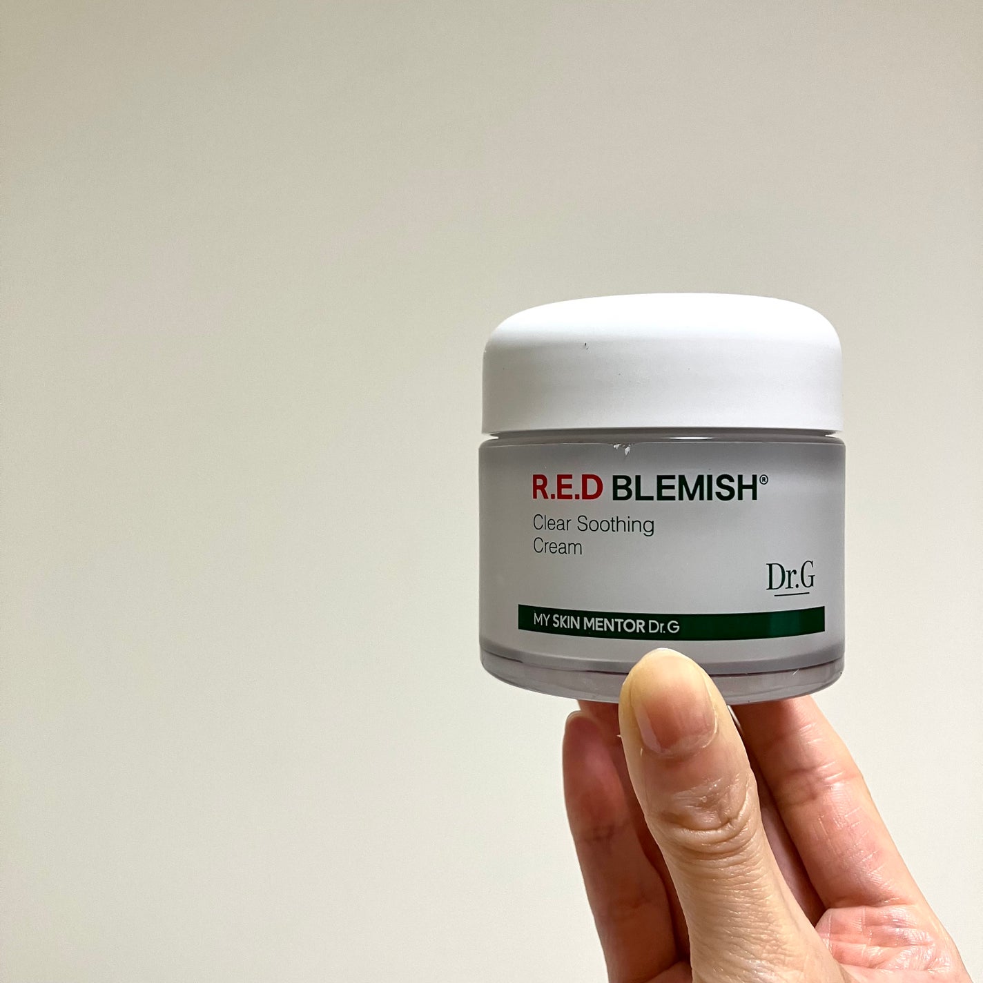 レッドブレミッシュ クリアスージングクリーム/Dr.G/フェイスクリームを使ったクチコミ(1枚目)