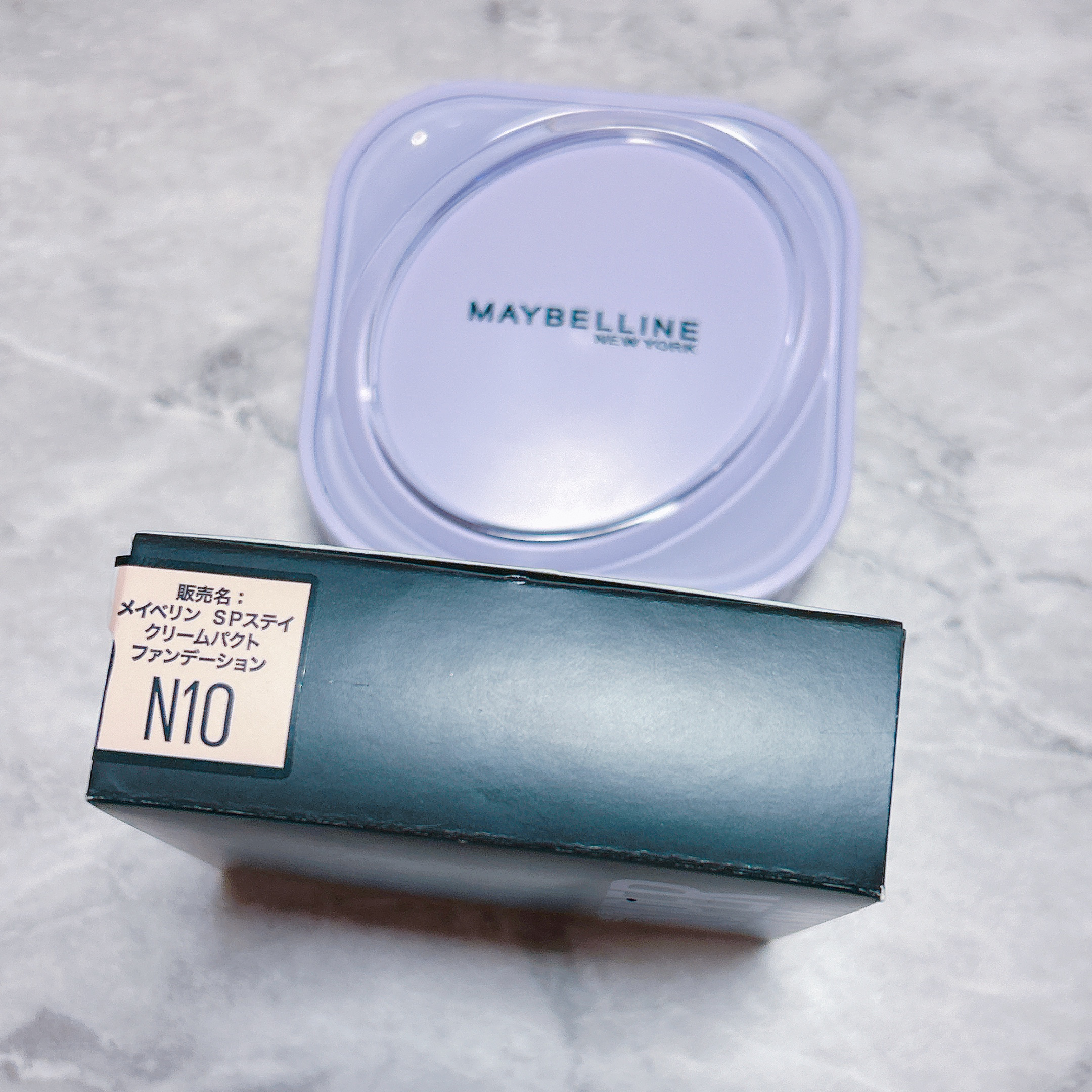 SPステイ クリームパクト ファンデーション/MAYBELLINE NEW YORK/クリーム・エマルジョンファンデーションを使ったクチコミ（2枚目）