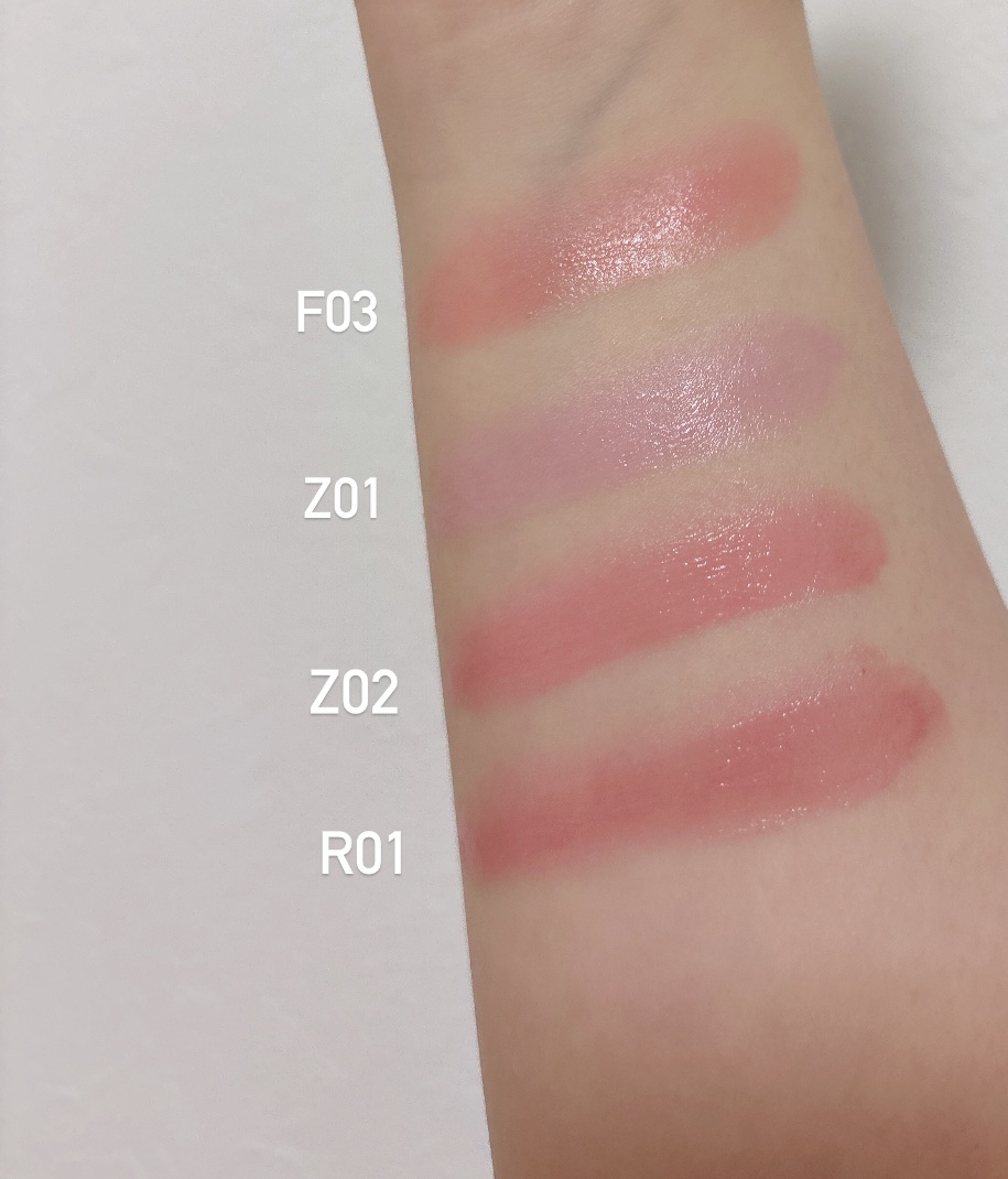 ブラリーピューレチーク Z01 ラベンダーメレンゲ/tiptoe/リキッドチークを使ったクチコミ（2枚目）