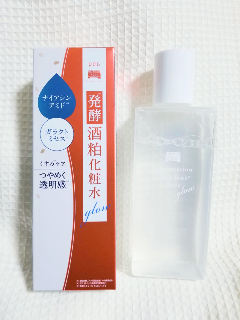 ワフードメイド　発酵酒粕化粧水　グロー/pdc/化粧水を使ったクチコミ（1枚目）